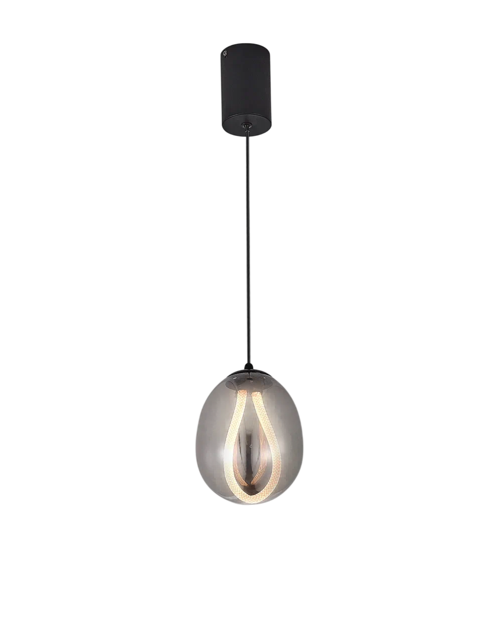 картинка Светильник VELOCE подвесной 08 LED 6 Вт 3000К серый модерн от магазина Bojeni